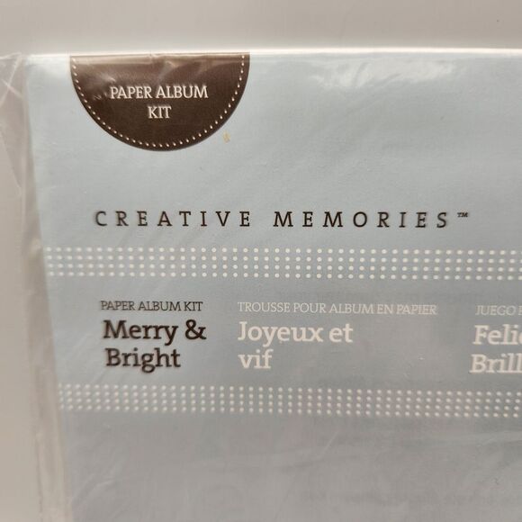 Creative Memories Paper Album Kit Merry & Bright 2008 Scrapbooking Crafting - Picture 2 of 5